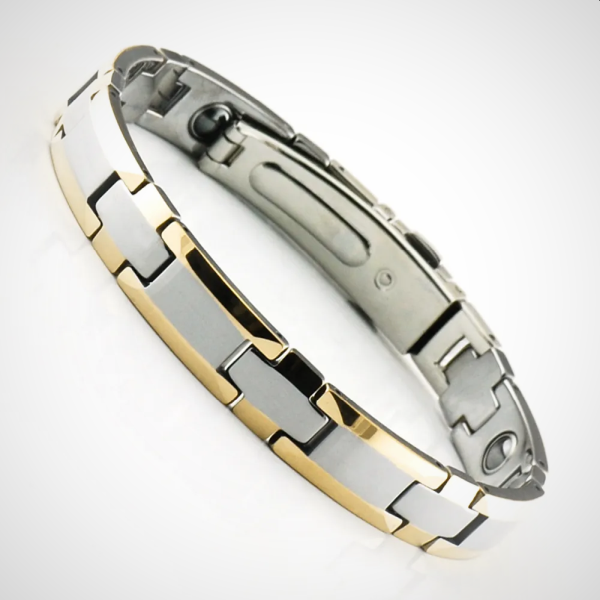 Tungsten herenarmband - Japanse gezondheidsarmband